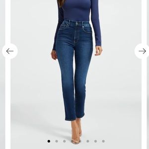 Good American - Always Fits Good Legs Cigarette Jeans - Size 00-4